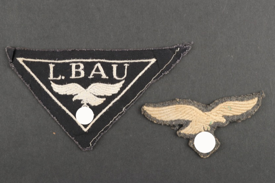 Luftwaffe insignia - "L.BAU"