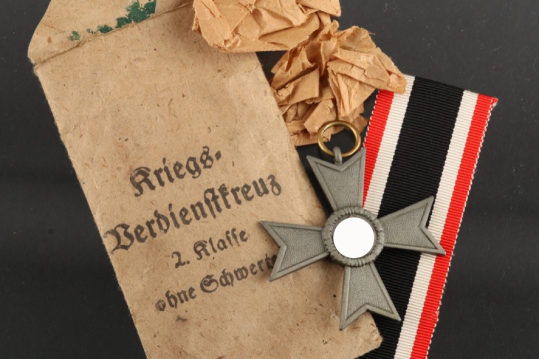 War Merit Cross 2nd Class in Friedrich Keller bag