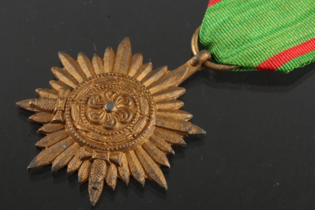 Ostvolk Decoration for Bravery on the Eastern Front, 2nd Class in Gold with Swords