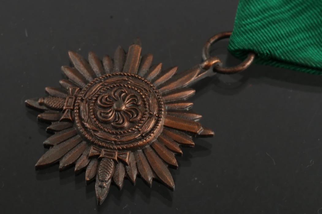Ostvolk Decoration for Bravery on the Eastern Front, 2nd Class in Bronze with Swords