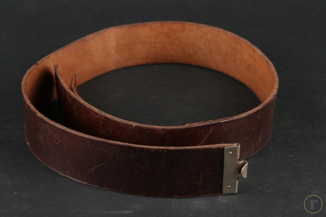 Political leather belt - LÜNESCHLOSS