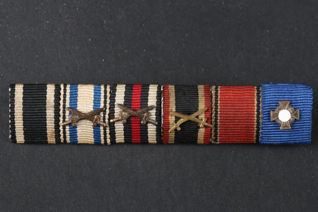 Small Ribbon Bar of a WWI Hero