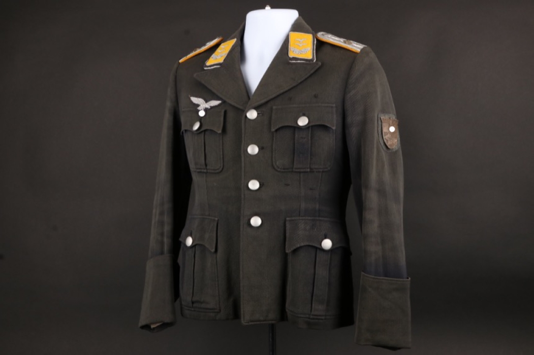 Luftwaffe flying troops tunic with Krim Shield
