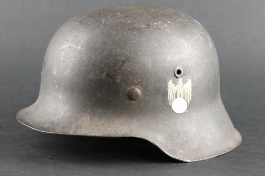 Heer M42 single decal helmet - EF