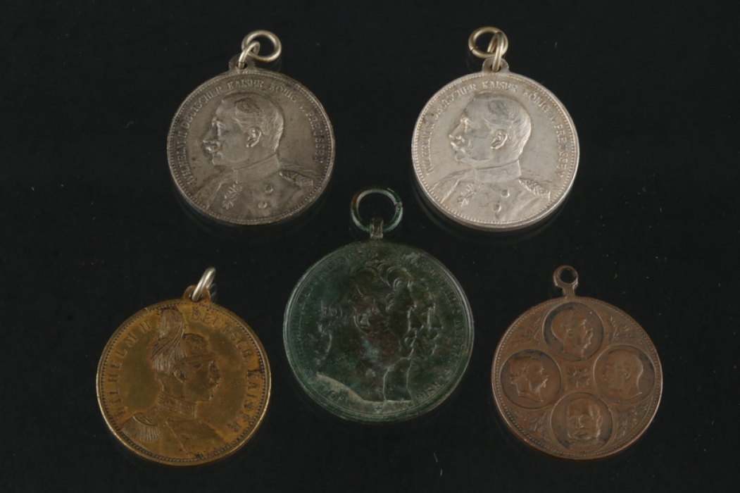 Lot of WWI Commemorative Medals