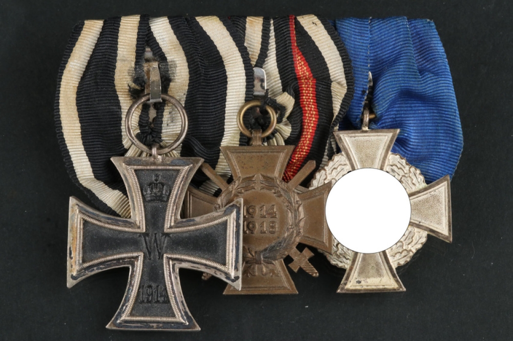 Medal bars of a WWI Hero