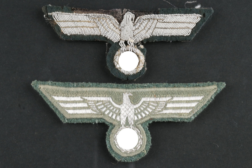 Set of Wehrmacht Heer Chest Eagles