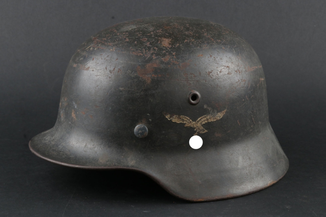 Luftwaffe M42 single decal helmet - ET64