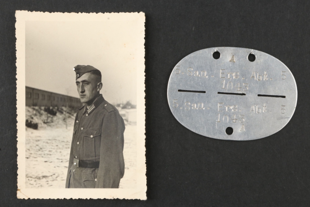 ID tag and Photo to a Medic