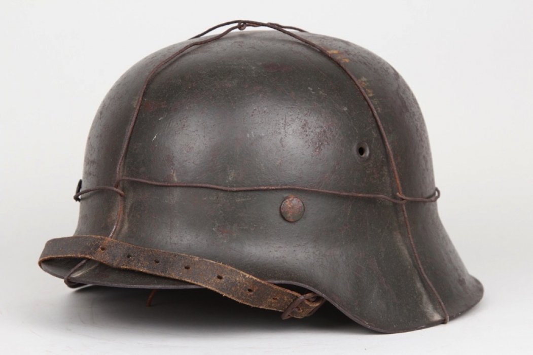Wehrmacht M42 wire helmet 