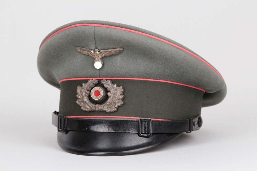 Early Pz.Abw.Abt.16 EM/NCO visor cap 
