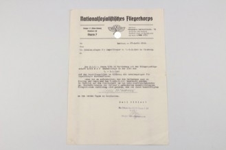 Flieger-HJ 6/329 / NSFK 7/89 document