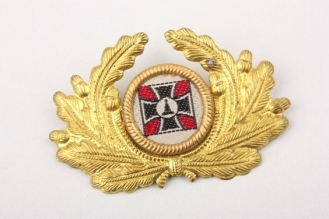 Third Reich DRKB cap badge
