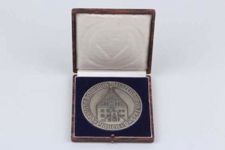 Third Reich silver plaque 1935 German Swimming Contest PLAUEN