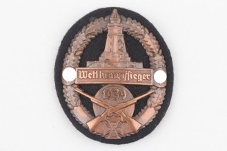 NS-Kyffhäuserbund WETTKAMPFSIEGER 1939 badge