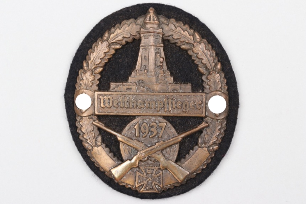 NS Kyffhäuserbund Wettkampfsieger 1937 badge