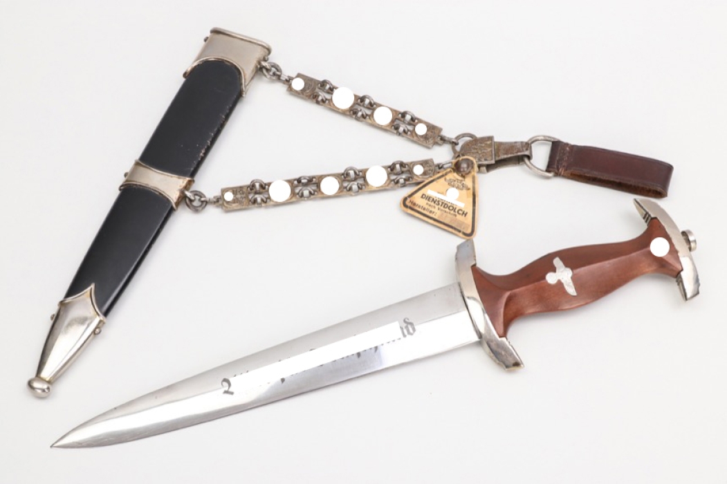 NSKK chained Service Dagger with RZM tag - M7/66