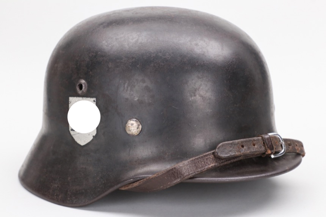 Waffen-SS M35 double decal helmet - Q66