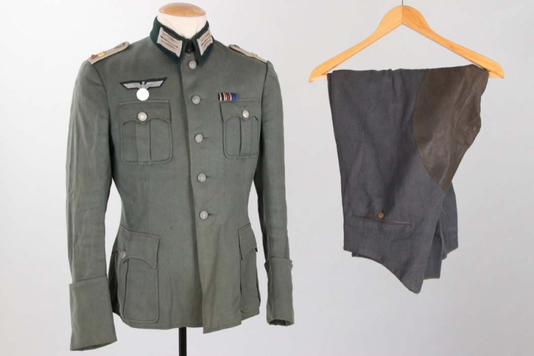 Heer Inf.Rgt.39 field tunic & breeches to Olt. Seuser