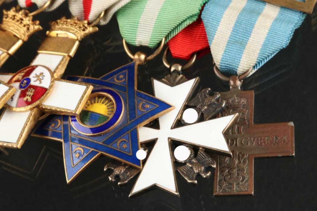 Medal bar from a Spanish Blockade Runner